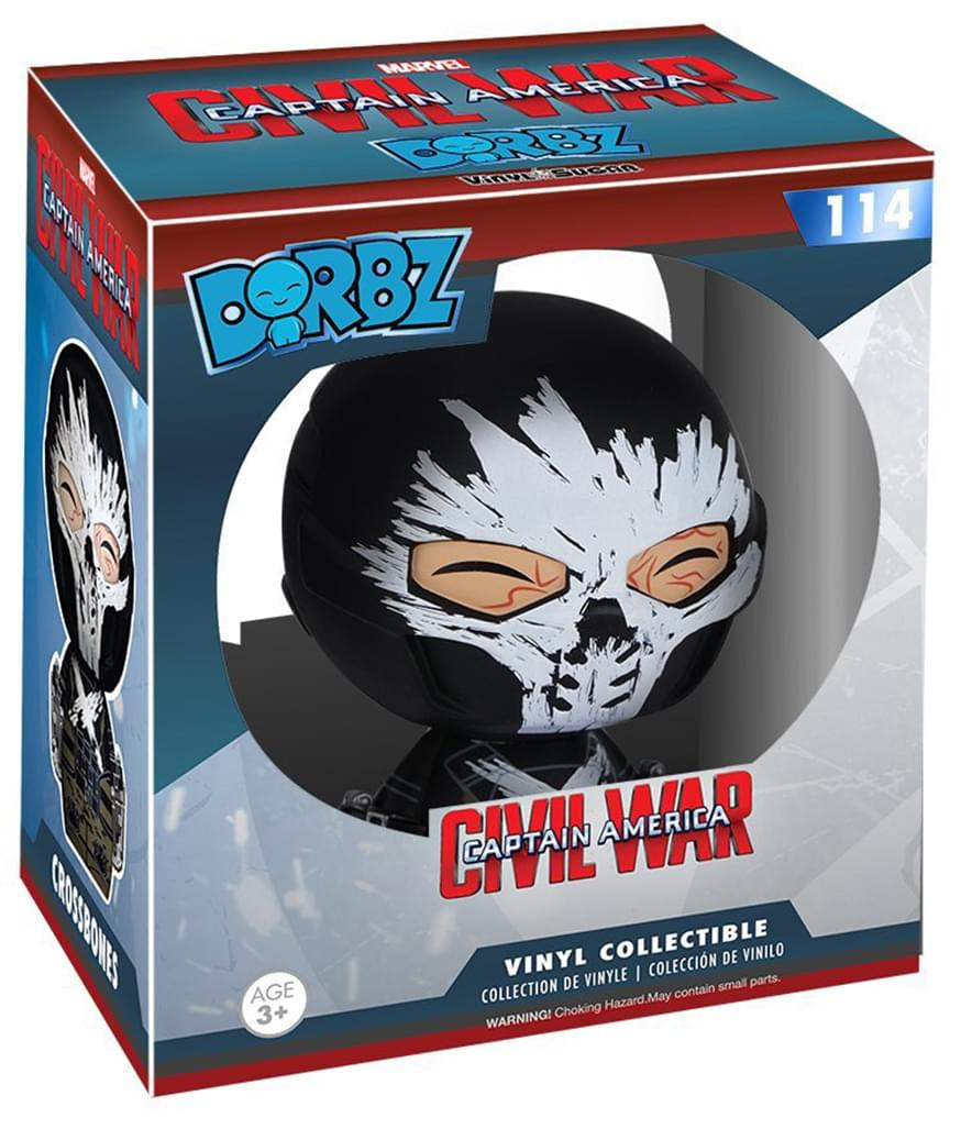 Marvel Captain America: Civil War Dorbz 3&#x22; Vinyl Figure: Crossbones