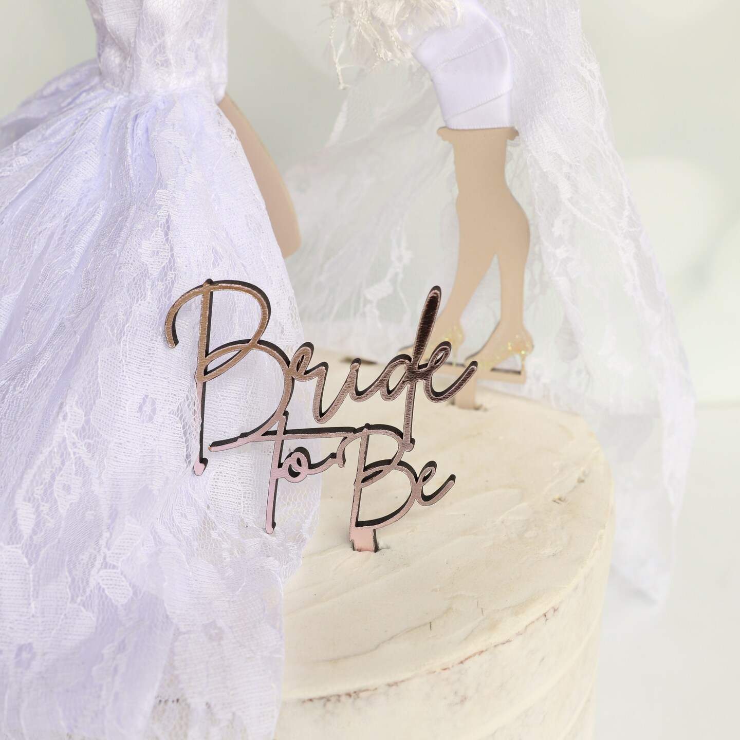 boho tiered maxi dress Gluten Free Buttercream Wedding Gown Bridal Shower Cake in Royal Blue