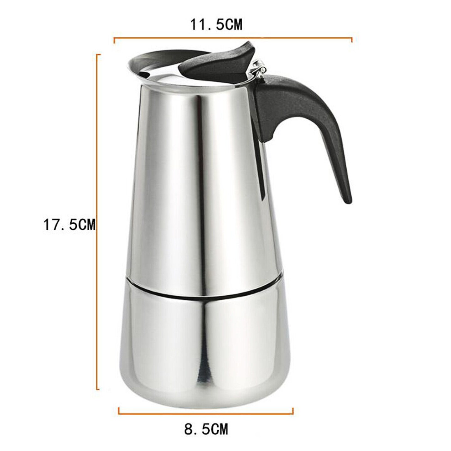 Kitcheniva Stainless Expresso Coffee Maker Pot