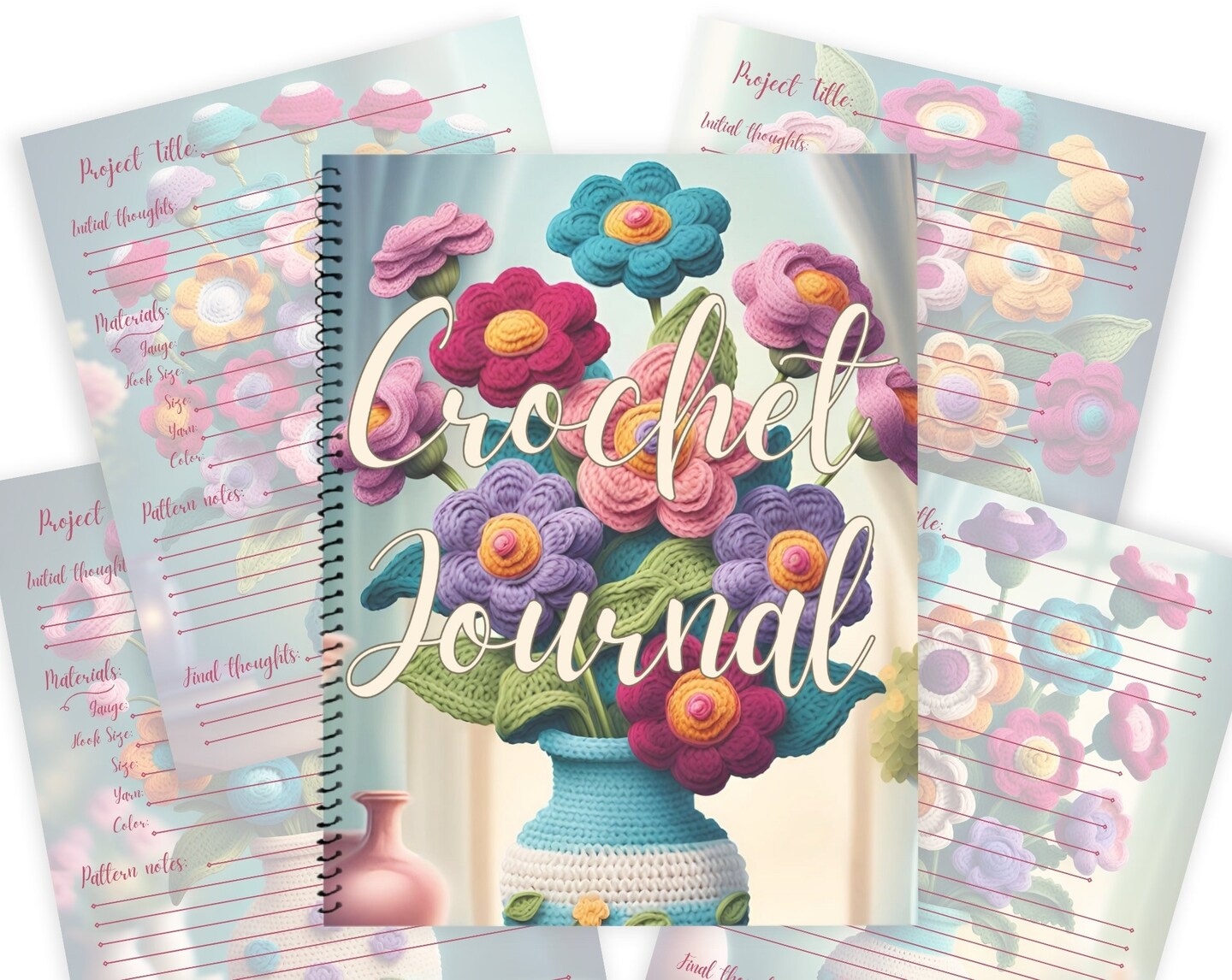 Crochet Journal Log Book: Crochet Journal A Project Planner | Crochet