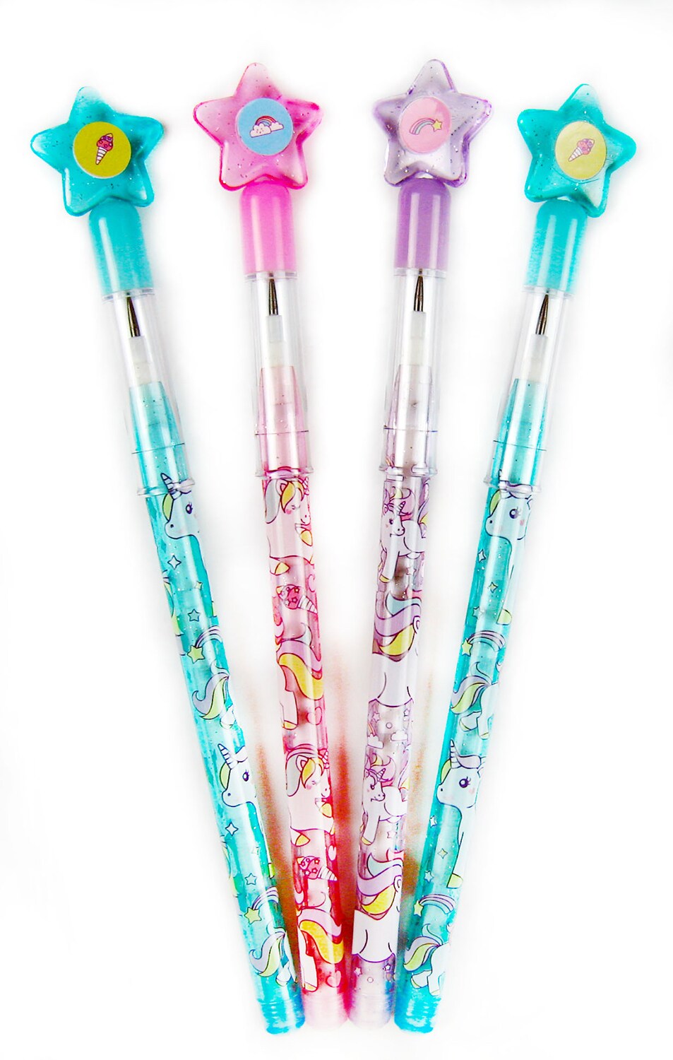 Unicorn Multi-Point Pencils - 6 Pcs Pack