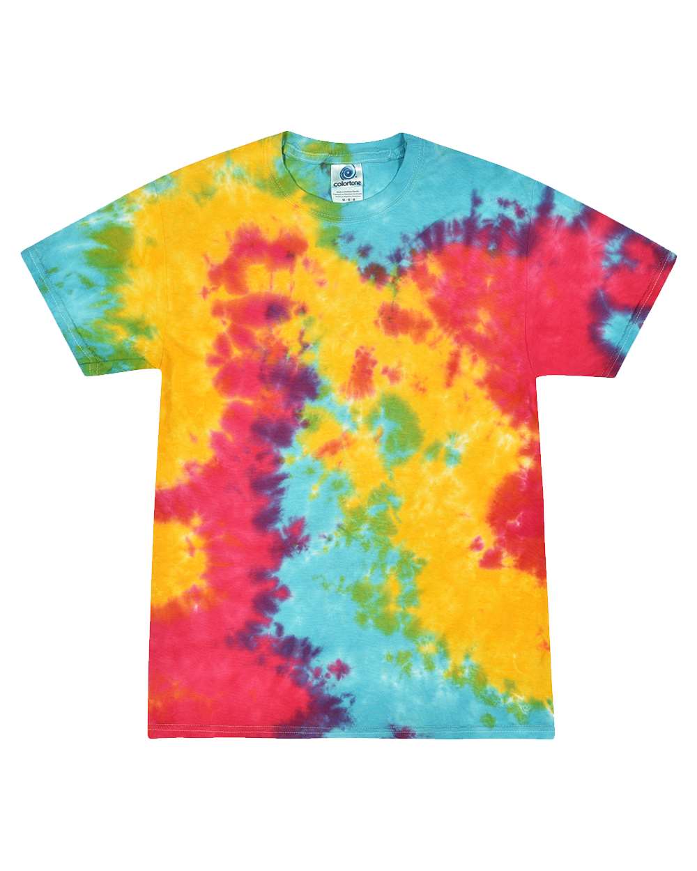 Colortone&#xAE; Multi-Color Tie-Dyed T-Shirt