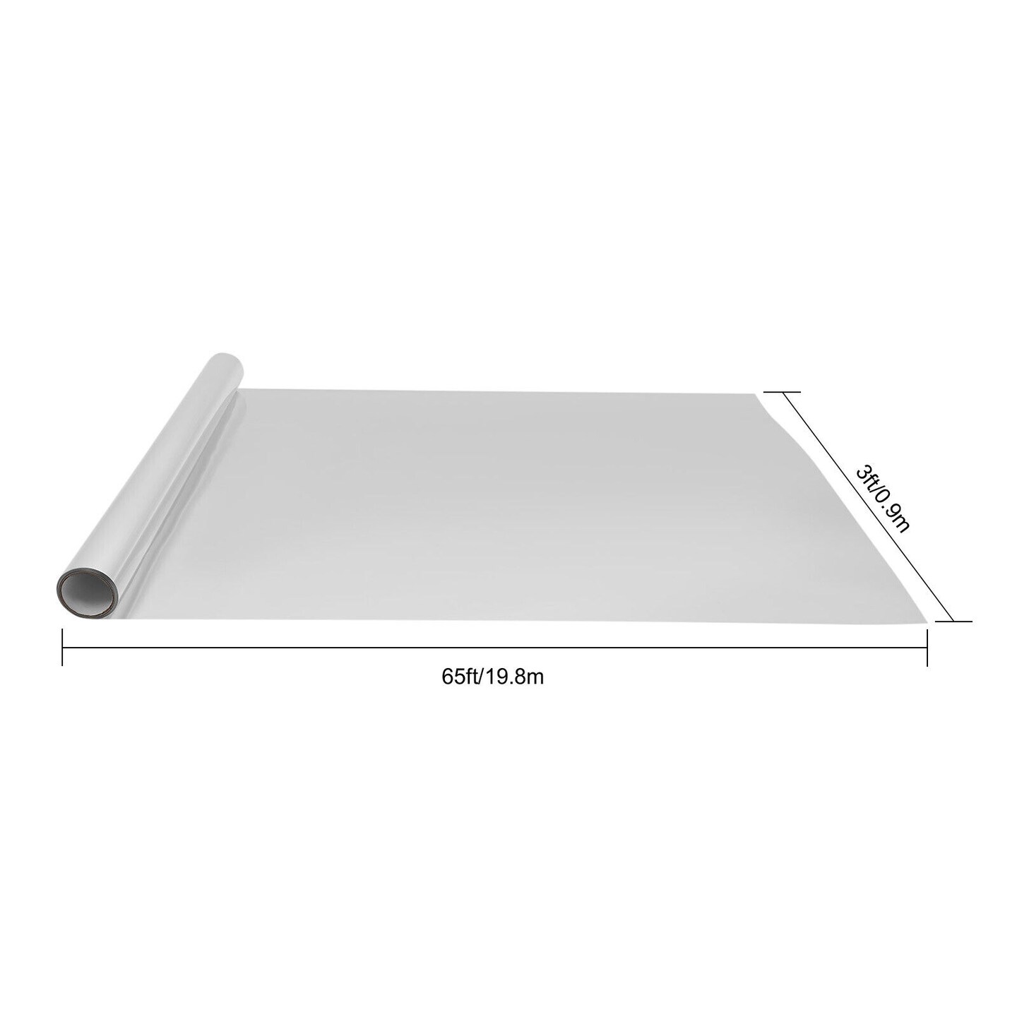 Kitcheniva Silver Mirror Rug Double Sided Carpet Decoration