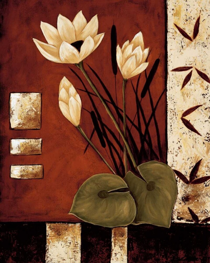 Lotus Silhouette I Poster Print by Krista Sewell - Item # VARPDX12269