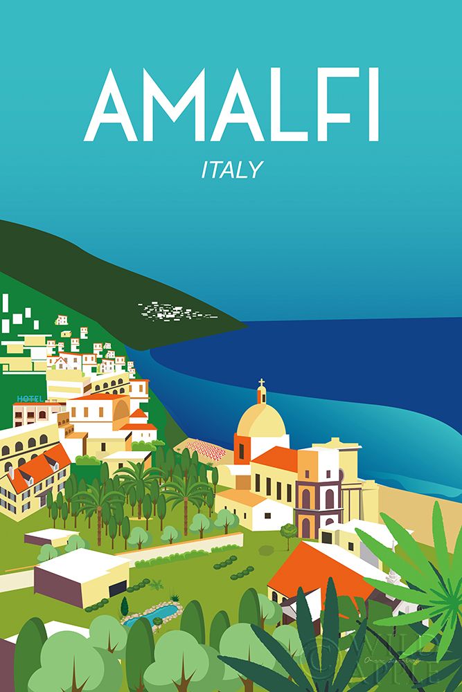 Amalfi Poster Print by Omar Escalante # 62762