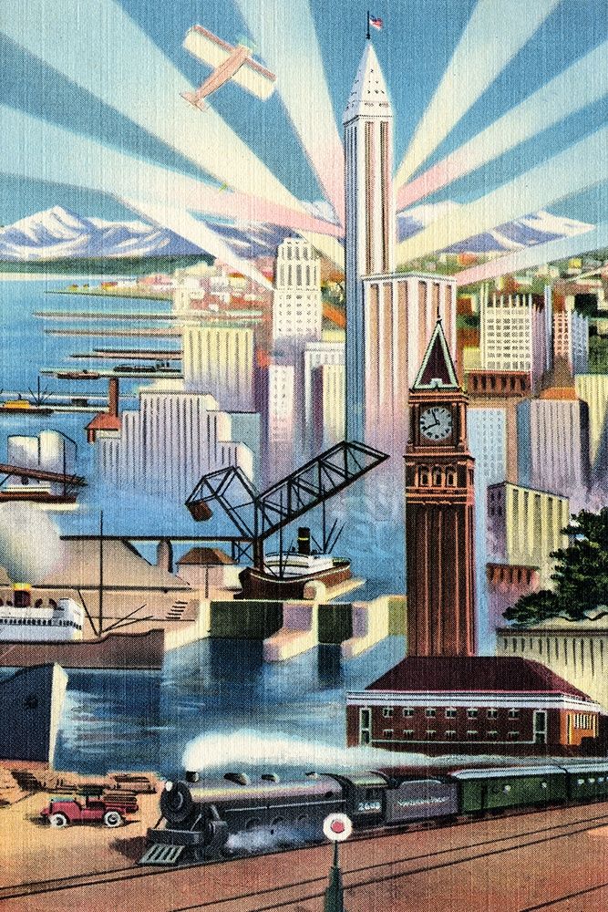 Modern Deco Empire Poster Print by Retrotravel Retrotravel - Item # VARPDX376493