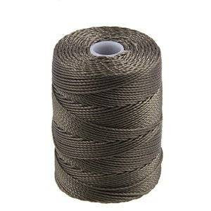 C-LON Bead Cord, Olive - 0.5mm, 92 Yard Spool