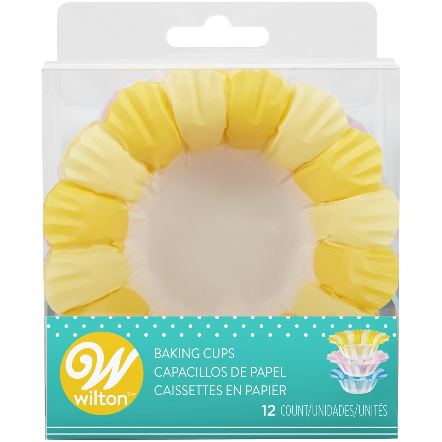 Wilton Large Baking Cups 12/PkgLarge Flower Michaels