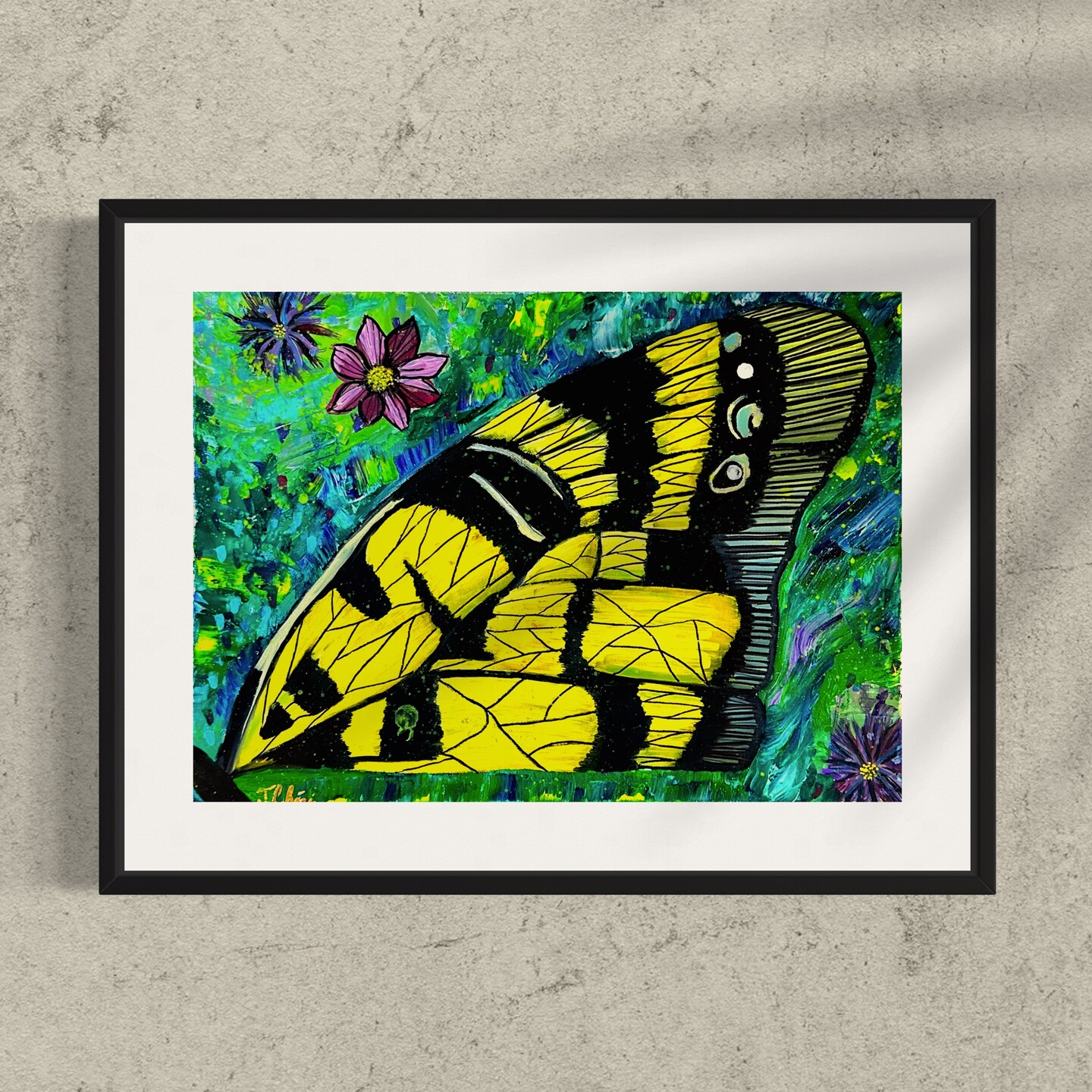 Papilio Wing Art Print