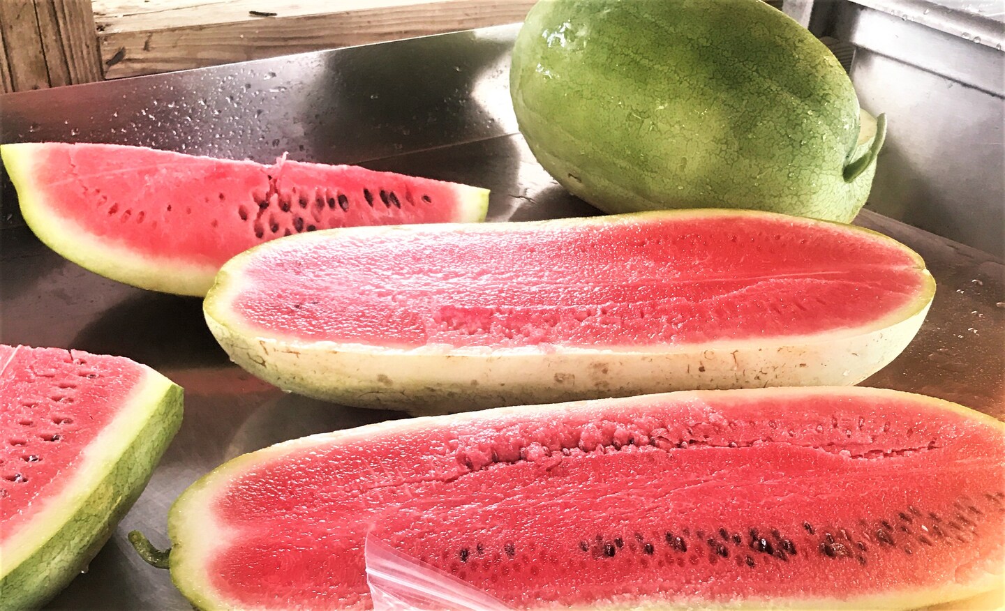 Charleston Grey Watermelon Seeds | Strawberry Pink Flesh Green Gray Skin  Watermelons Melon Heirloom Fruit Seed For 2024 Season Fast Shipping | ...