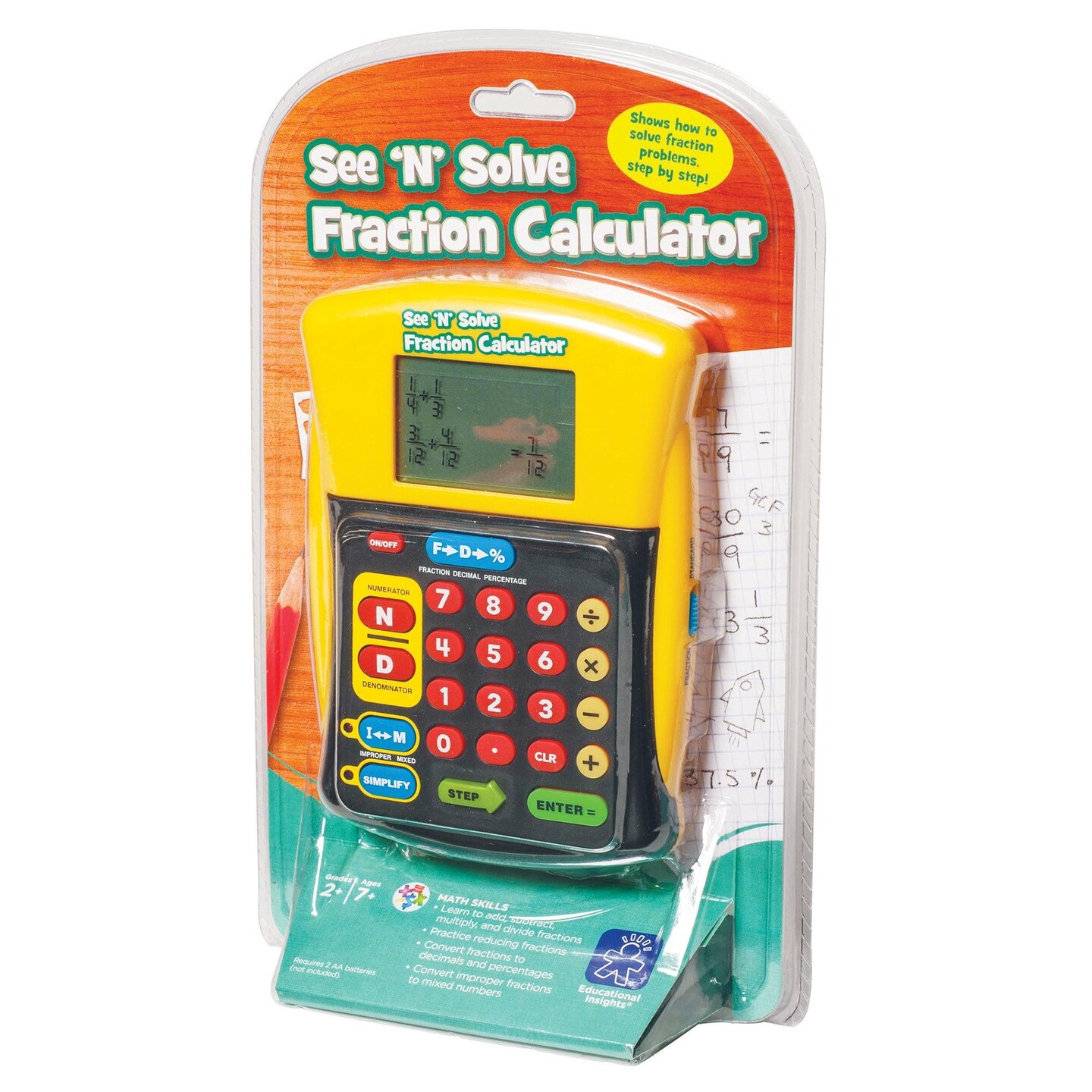 See &#x27;N&#x27; Solve Fraction Calculator