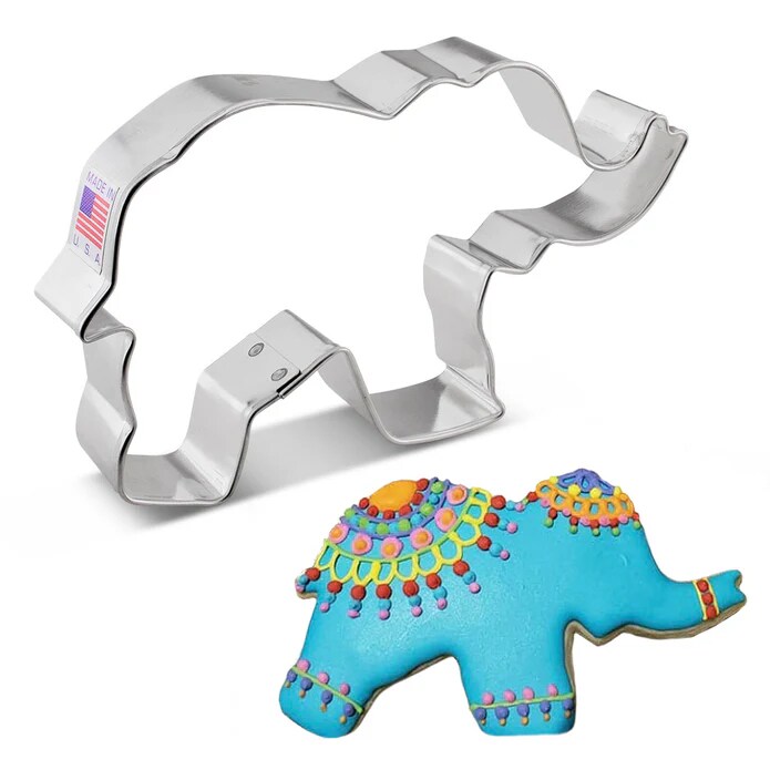 Ann Clark Elephant Cookie Cutter, 5&#x22;