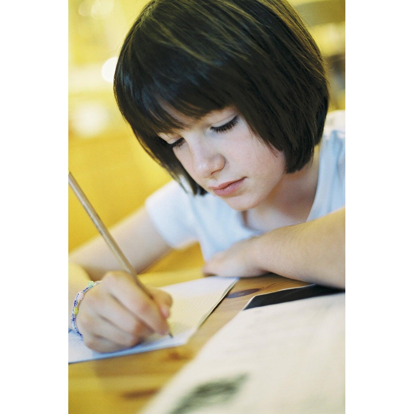 Newsprint Handwriting Paper, Picture Story, 7/8&#x22; x 7/16&#x22; x 7/16&#x22; Ruled Long, 18&#x22; x 12&#x22;, 500 Sheets