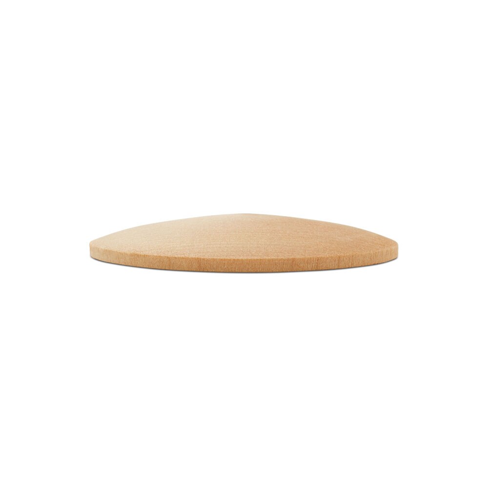 Unfinished Wood Round Discs, Domed Wooden Circle for Crafts | Woodpeckers