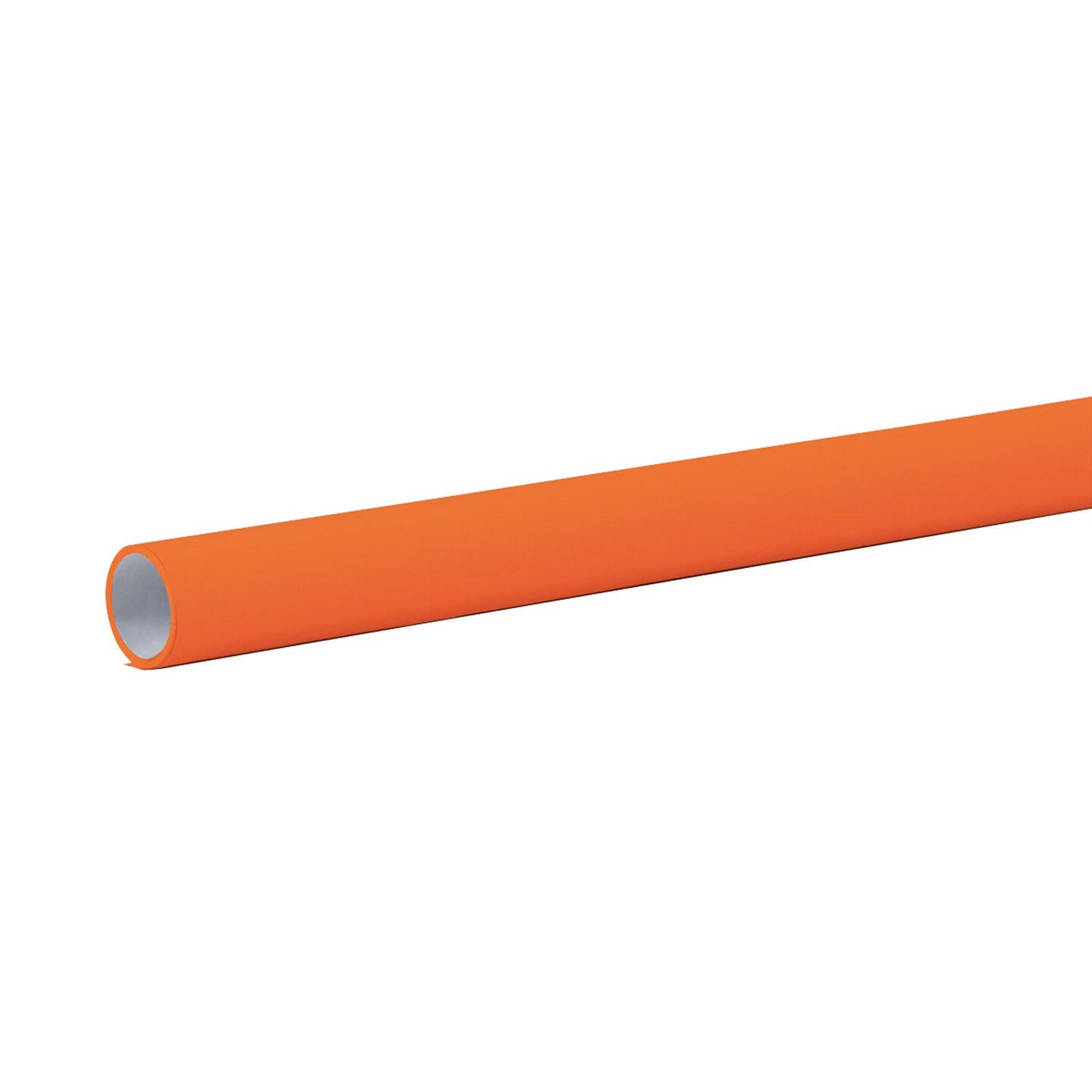 Bulletin Board Art Paper, Orange, 48&#x22; x 12&#x27;, 4 Rolls