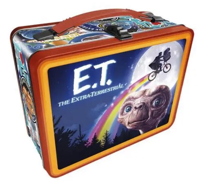 E.T. the Extra-Terrestrial Embossed Tin Fun Box