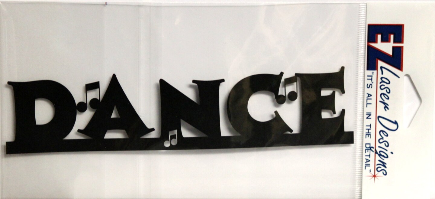 EZ Laser Designs Dance Die-Cut Title Embellishment