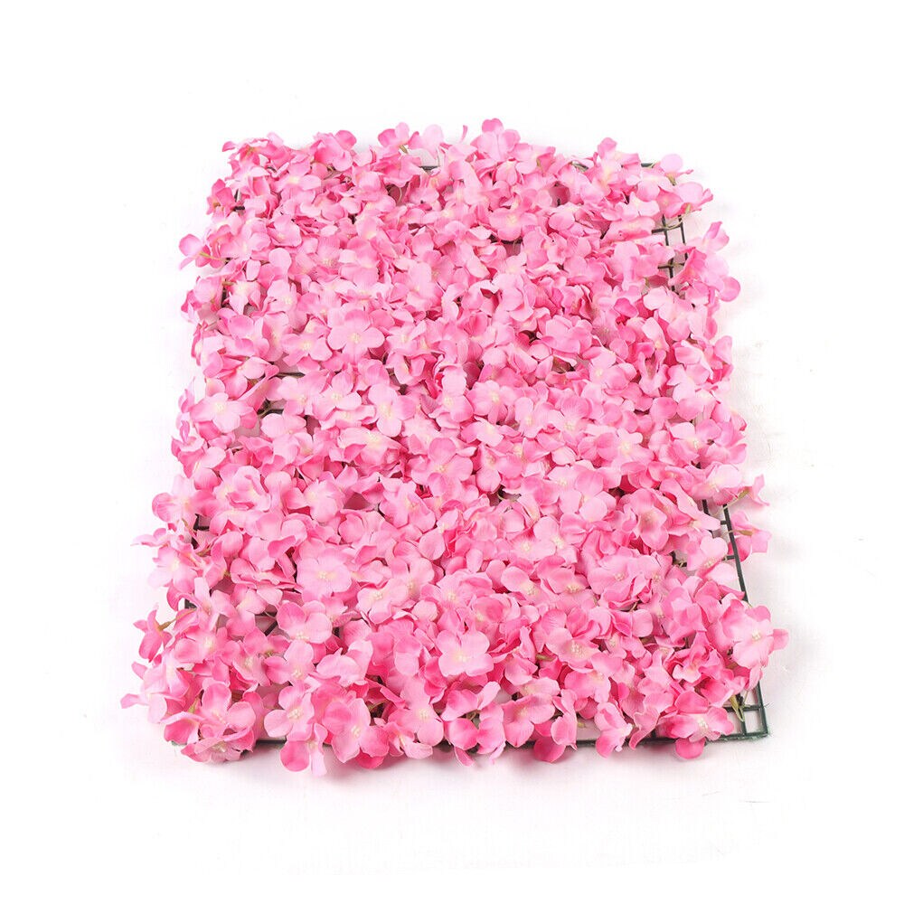 Kitcheniva 10 Pcs Artificial Rose Floral Panels Wedding Background