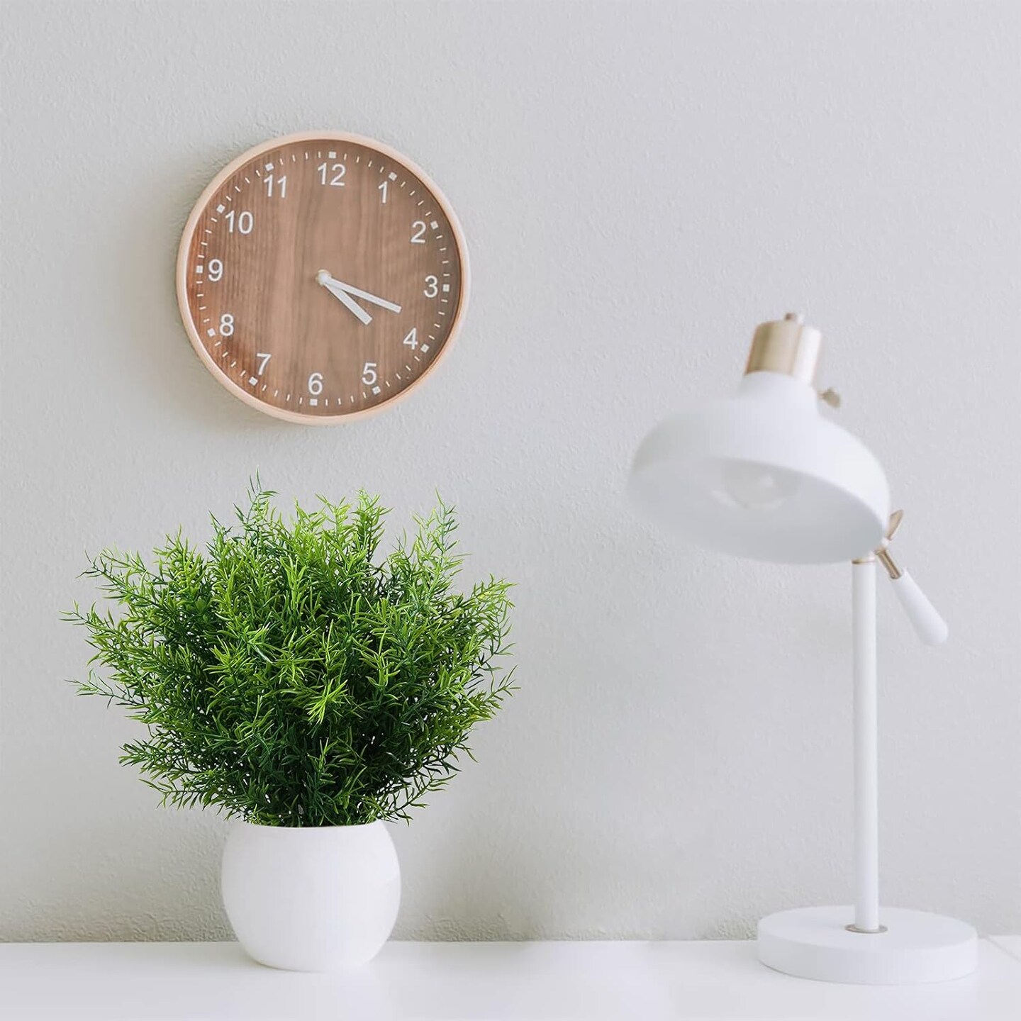 8-Pack UV Resistant Faux Plants: Effortless Greenery for Indoor and Outdoor Spaces