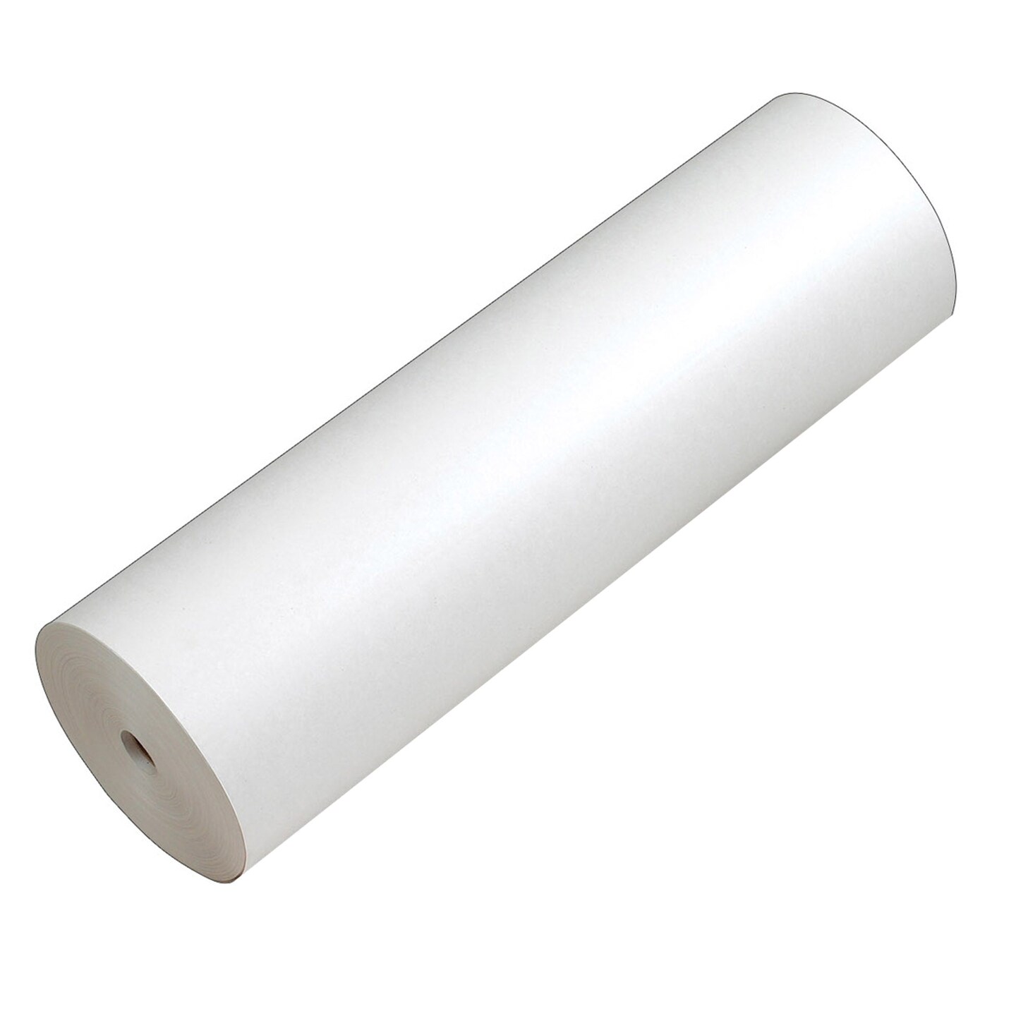 Newsprint Paper Roll, White, 24&#x22; x 1,000&#x27;, 1 Roll