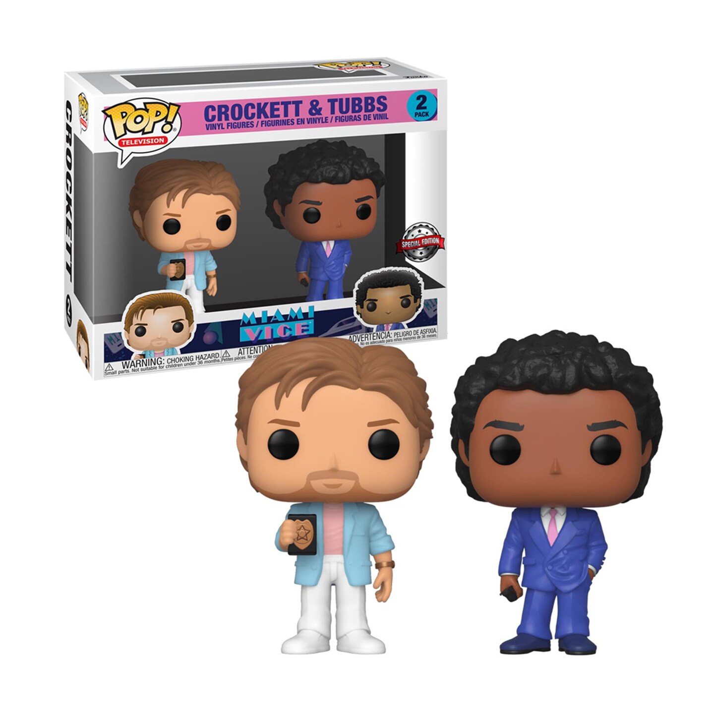 Miami Vice Funko POP 2-Pack | Crockett &#x26; Tubbs