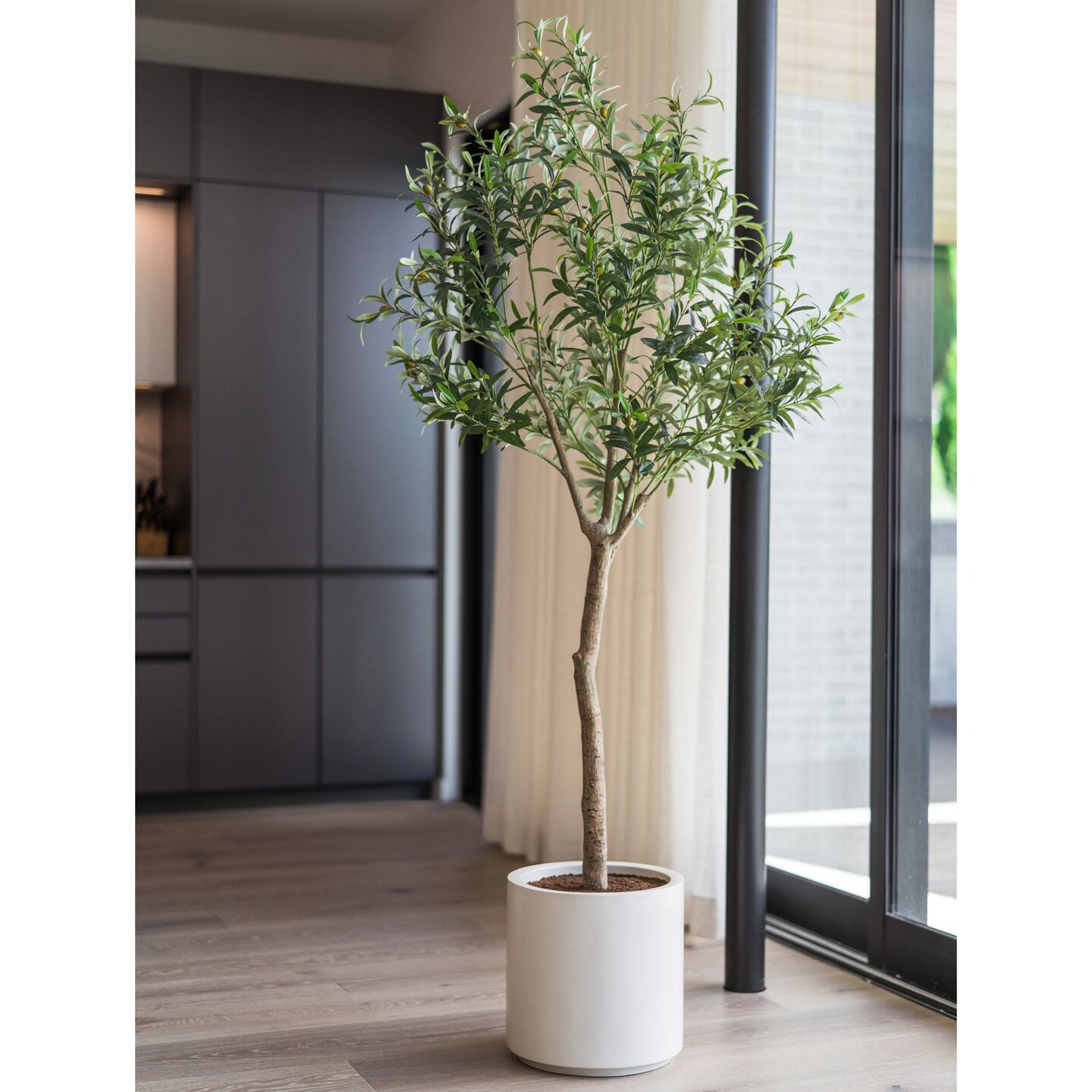 Faux 6.5&#x27; Olive Tree