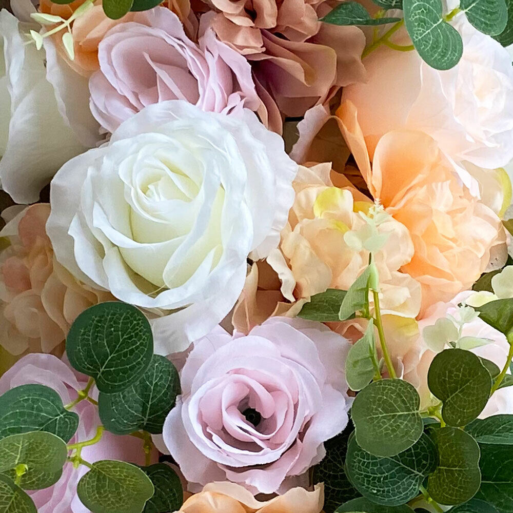 Kitcheniva Elegant Artificial Flower Backdrop Decoration 100cm