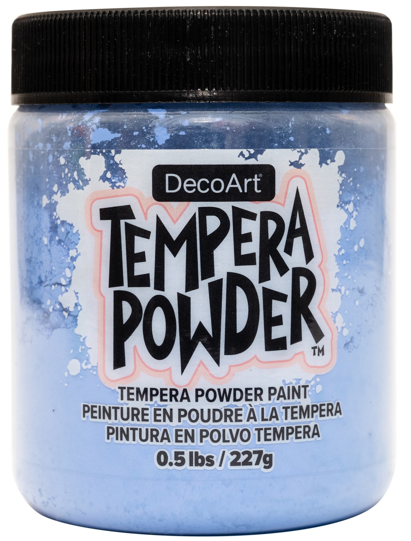 DecoArt Tempera Powder 0.5lb-Blue