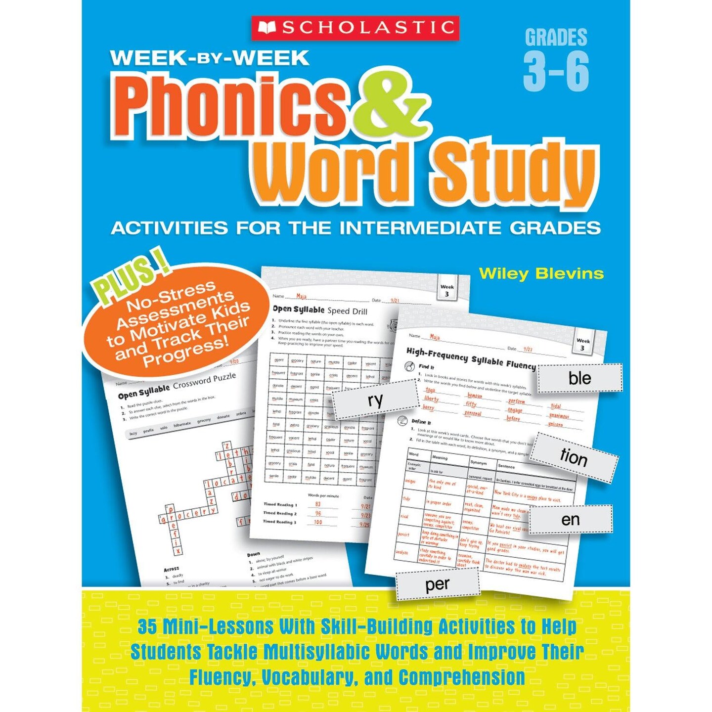 Week-by-Week Phonics &#x26; Word Study Book