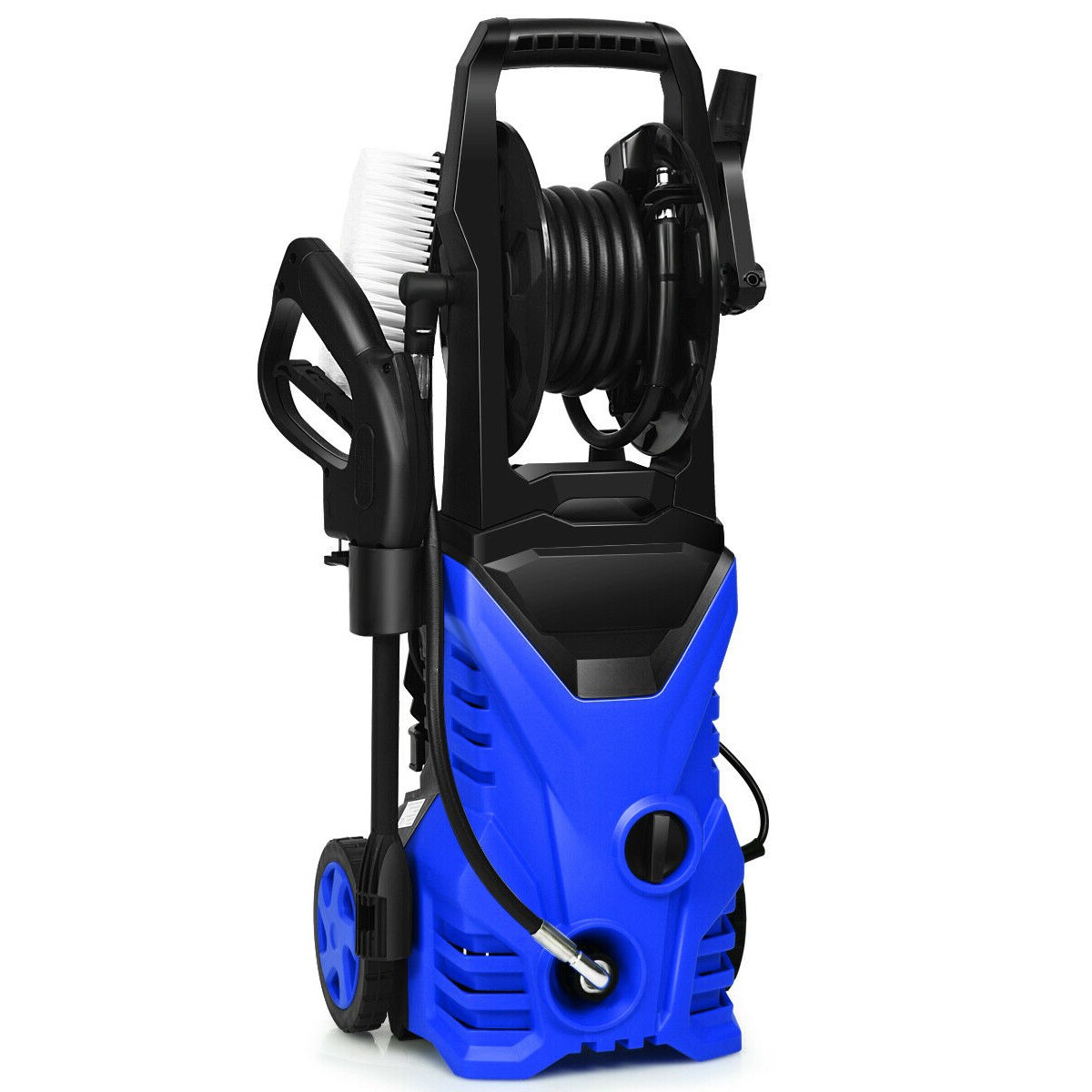 1800W 2030PSI Electric Pressure Washer Cleaner with Hose Reel