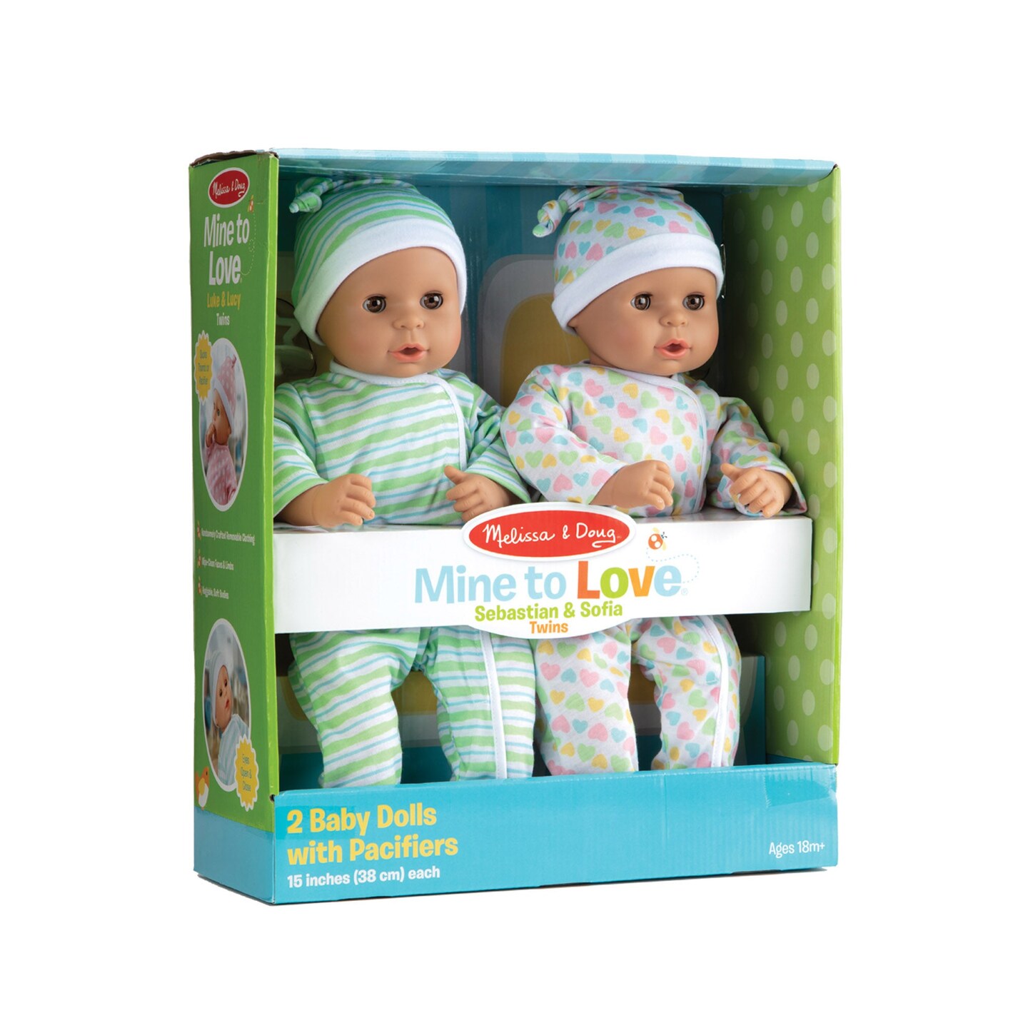 Mine to Love Twins Sebastian &#x26; Sofia Dolls