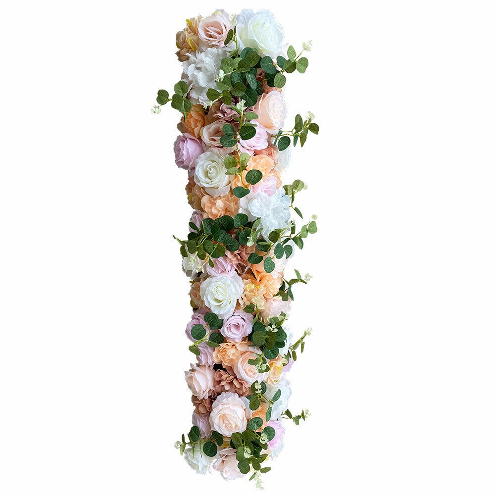 Kitcheniva Elegant Artificial Flower Backdrop Decoration 100cm