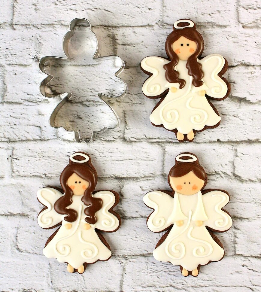 Ann Clark Sugar Plum Tooth Fairy Cookie Cutter, 4.5&#x22;