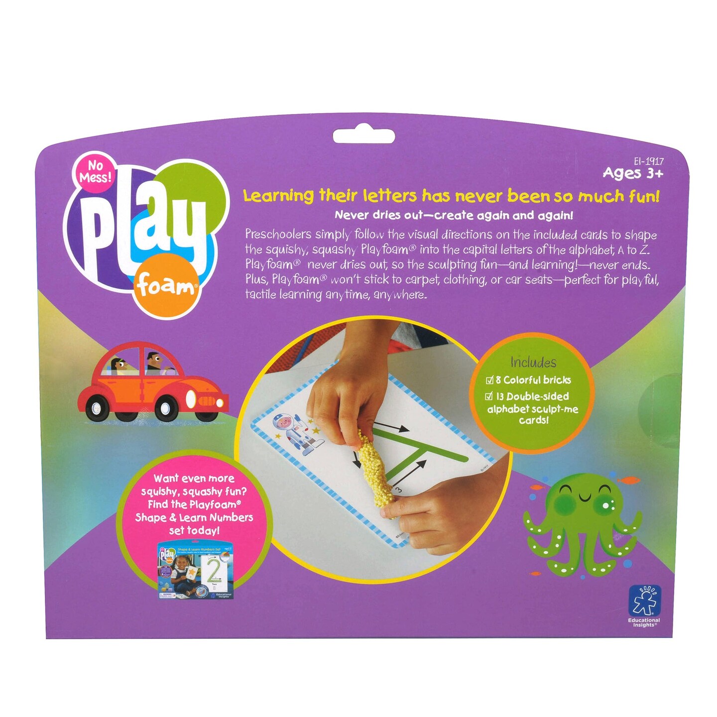Playfoam&#xAE; Shape &#x26; Learn Alphabet Set, 2 Sets