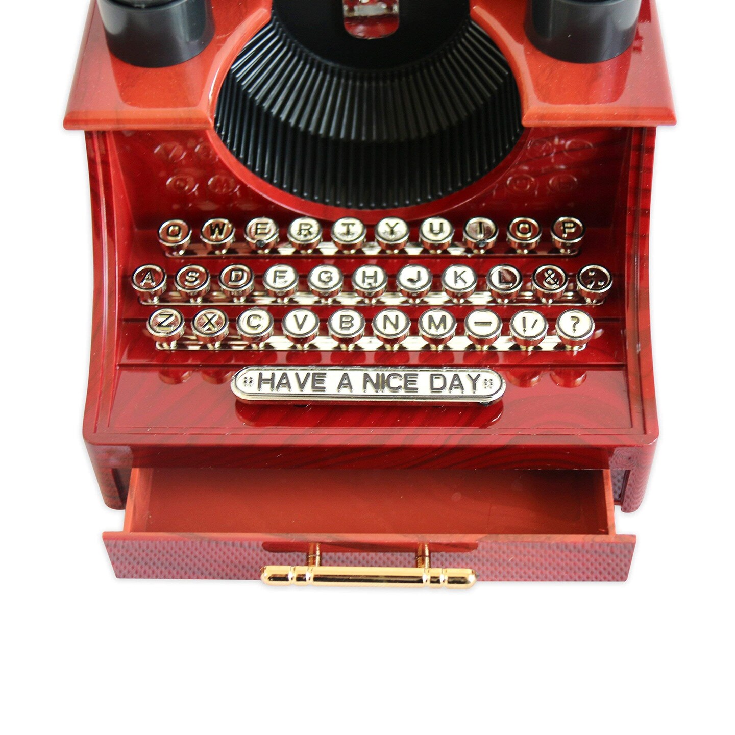 Vintage Typewriter Music Box for Home/Office/Study Room D&#xE9;cor Decoration