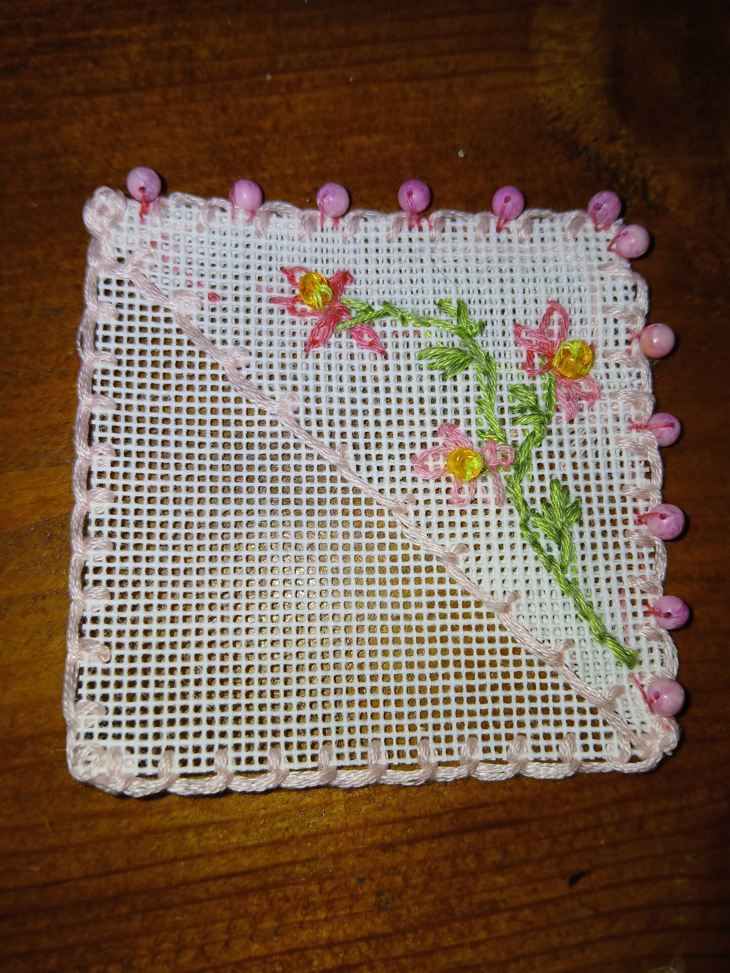 Beaded embroidery