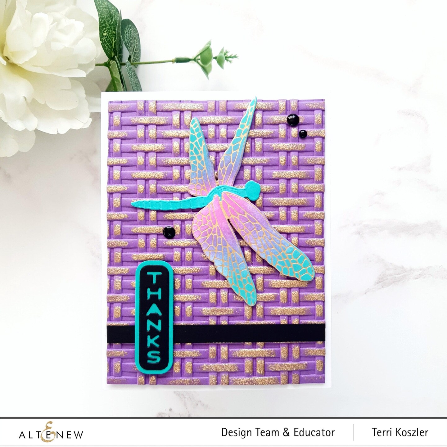 Wicker Texture 3D Embossing Folder