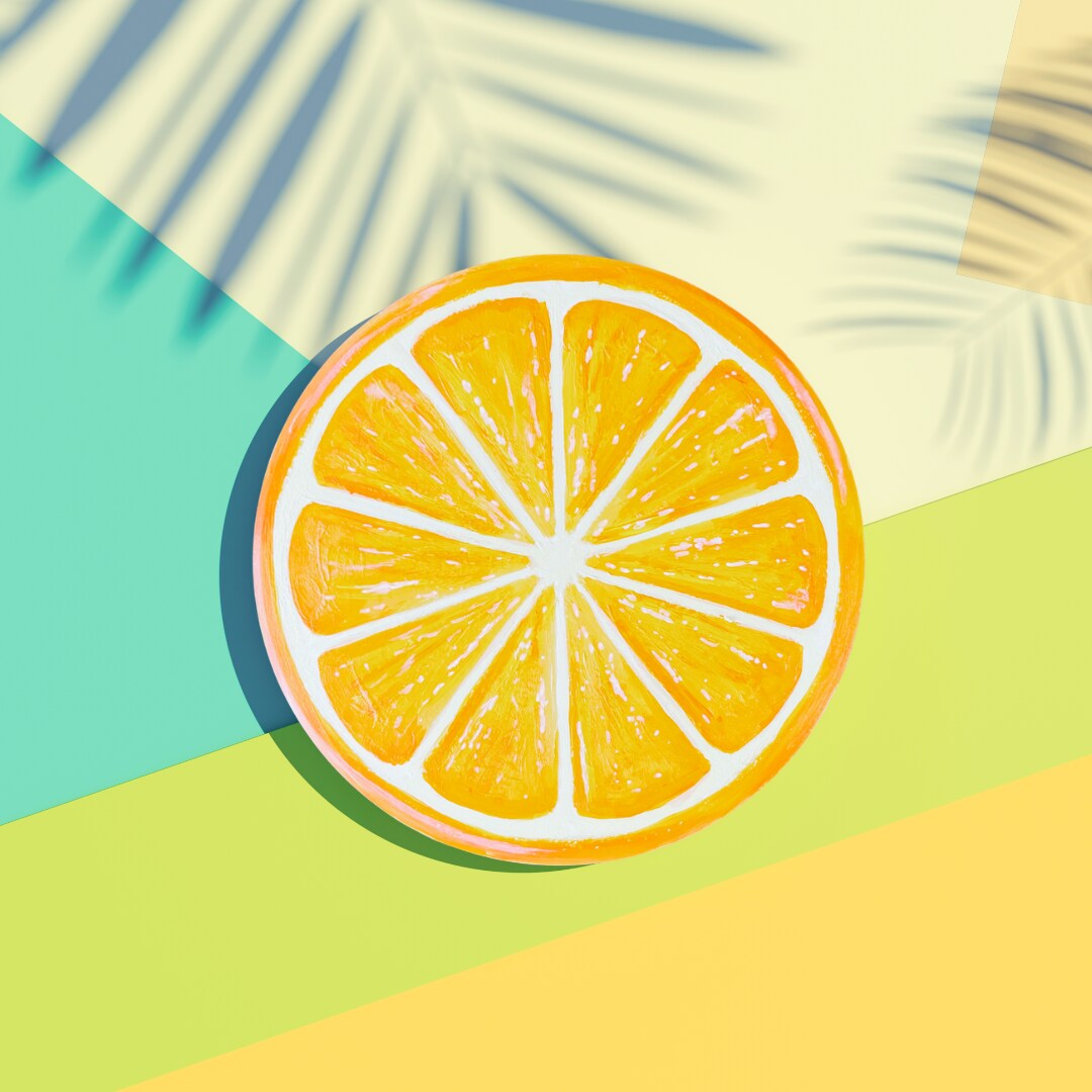 Make Citrus Coasters For Summer With Cupixel's Smart Trace Technology