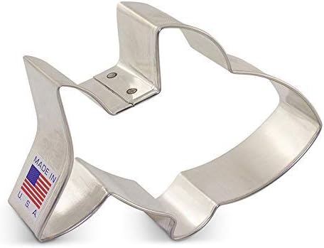 Ann Clark Cute Baby Shark Cookie Cutter, 3 3/4&#x22;
