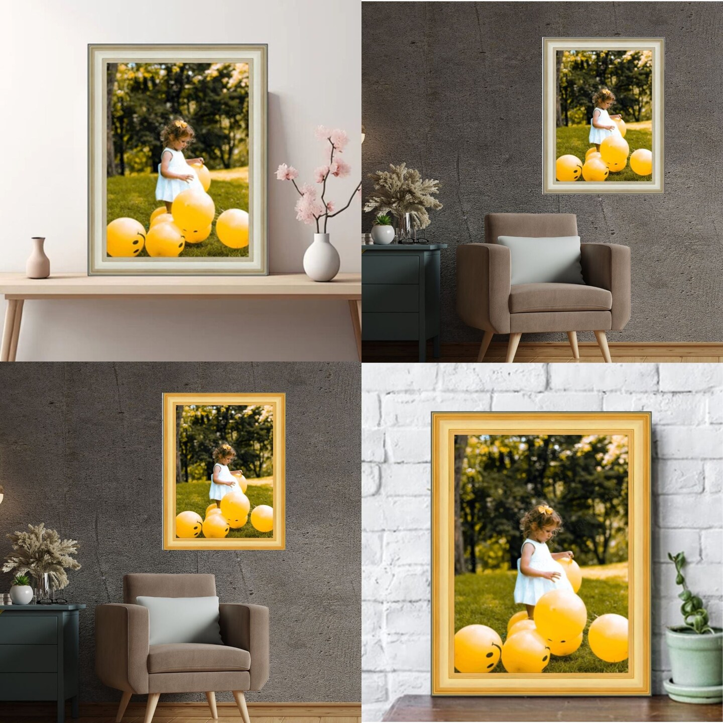 Silver 45x32 Picture Frame Gold 45x32 Frame 45 x 32 Poster Frames 45 x 32