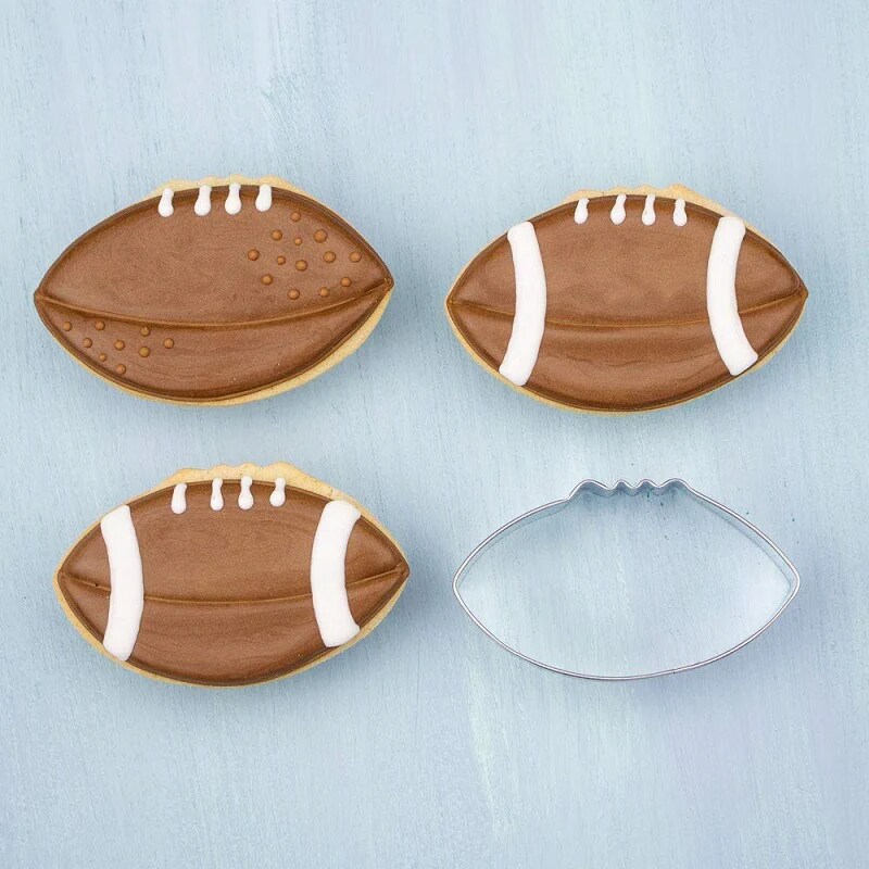 Ann Clark Large Football Cookie Cutter 2 7/8&#x22; x 4 3/8&#x22;