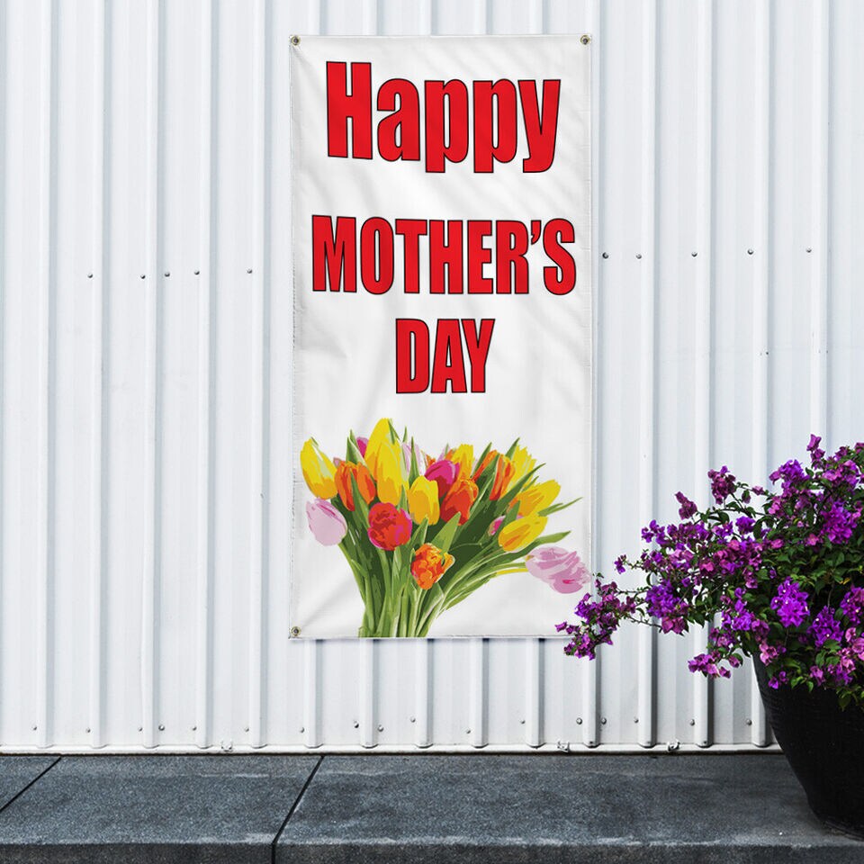 Mother&#x27;s Day Vinyl Banner