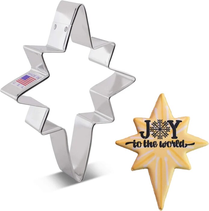 Ann Clark Christmas Bethlehem Star Cookie Cutter, 5&#x22;