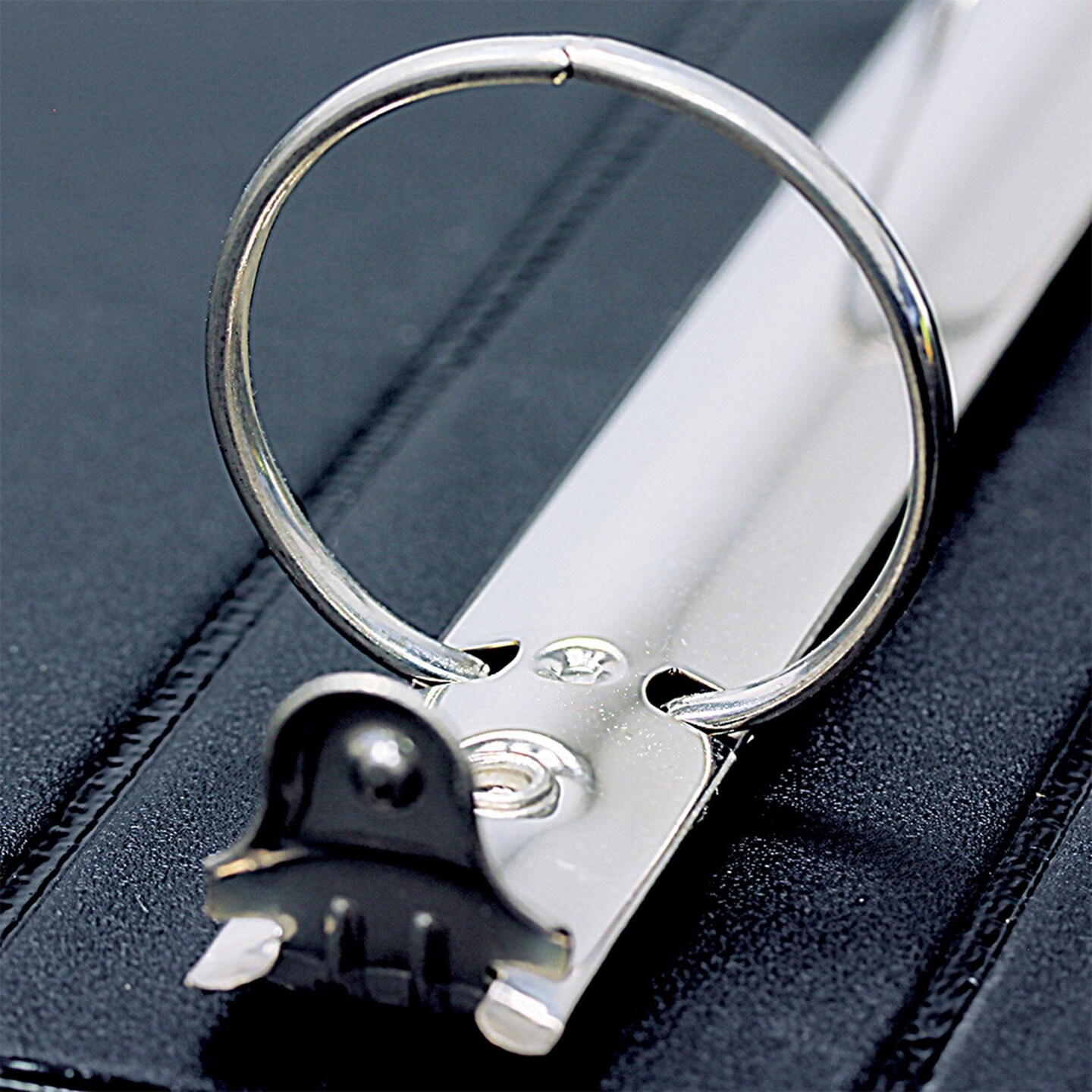 View Binder, 3-Ring, 1&#x22;, 2 Pockets, Black, Pack of 6