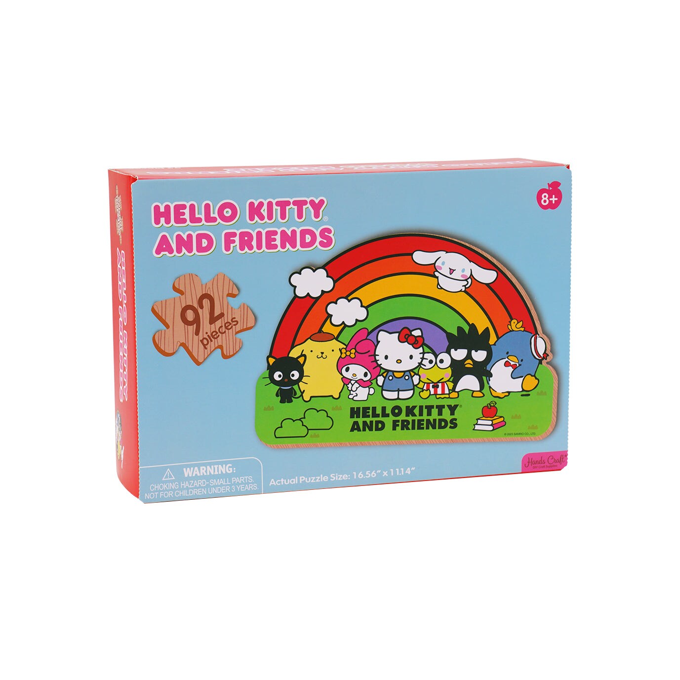 Wooden Jigsaw Puzzle | Hello Kitty&#xAE; and Friends Rainbow