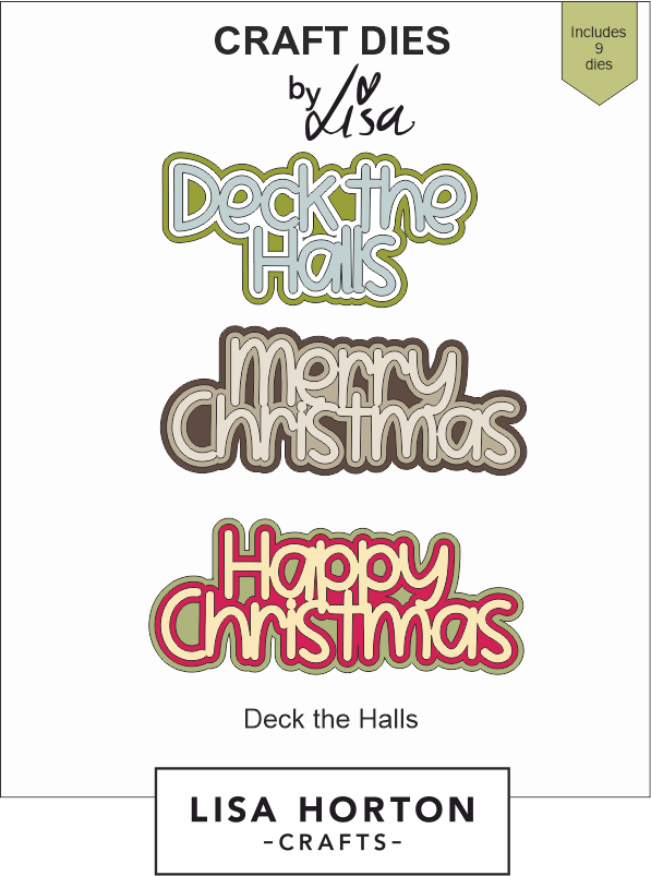 Lisa Horton --That Craft Place Lisa Horton Crafts Deck The Halls Die Set