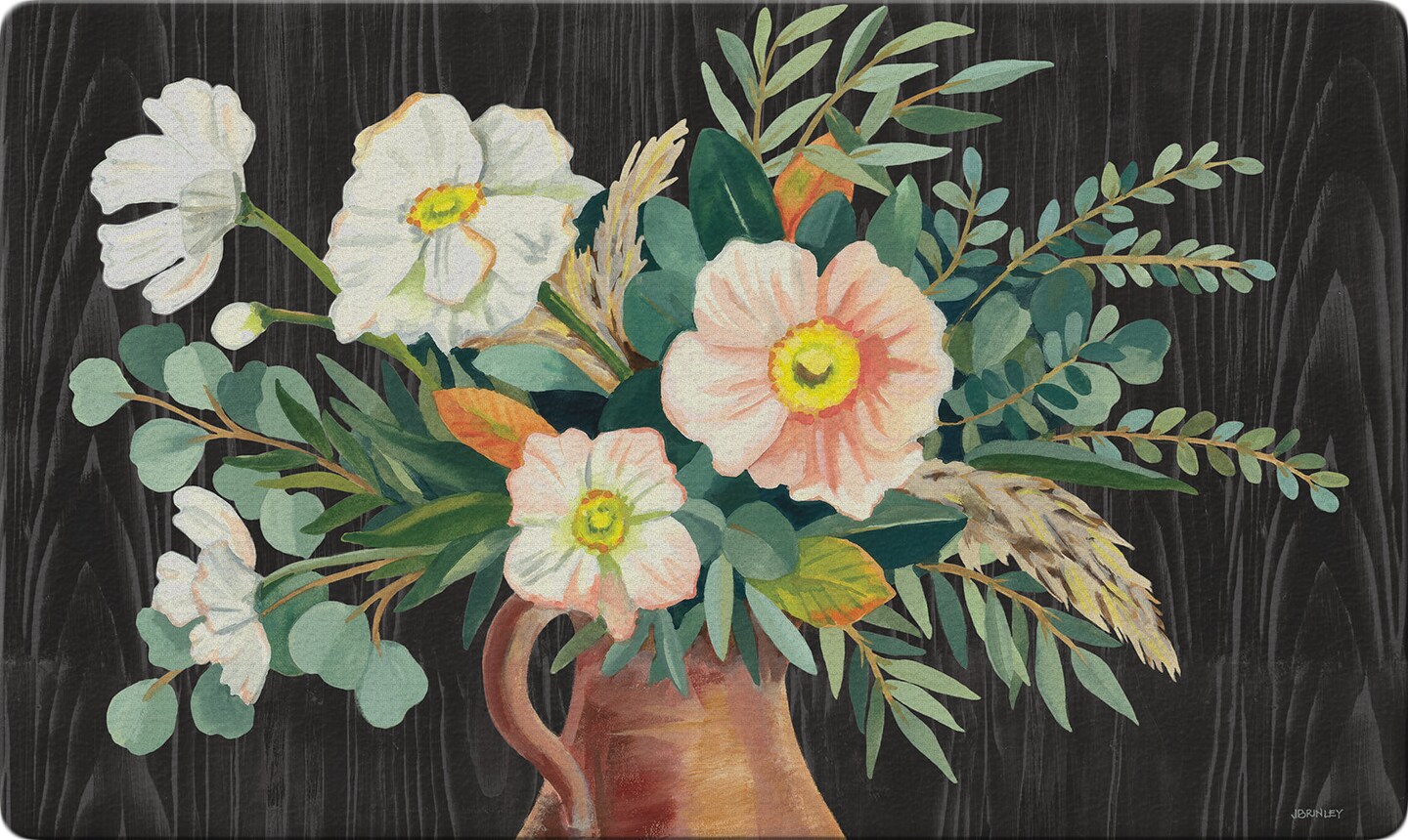 Rustic Bouquet Door Mat (18 x 30&#x22;)