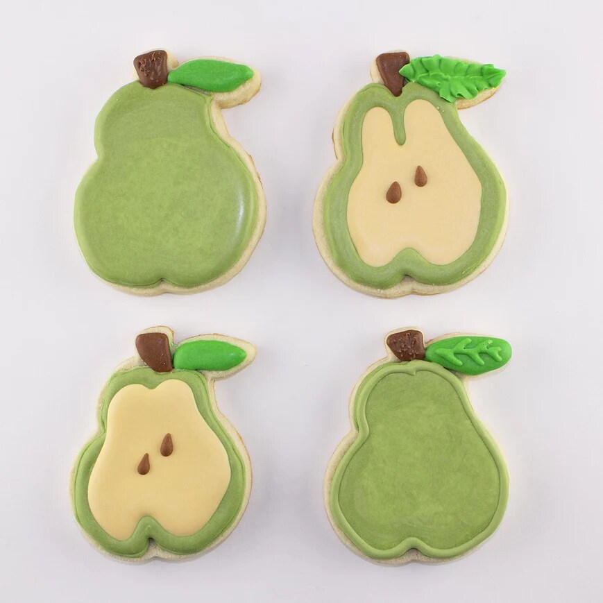Ann Clark Pear Fruit Cookie Cutter, 3.5&#x22;