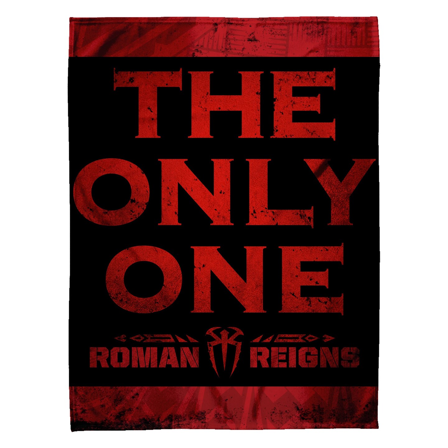 Sleep Squad WWE Roman Reigns 60&#x201D; x 80&#x201D; Raschel Plush Blanket - The Only One