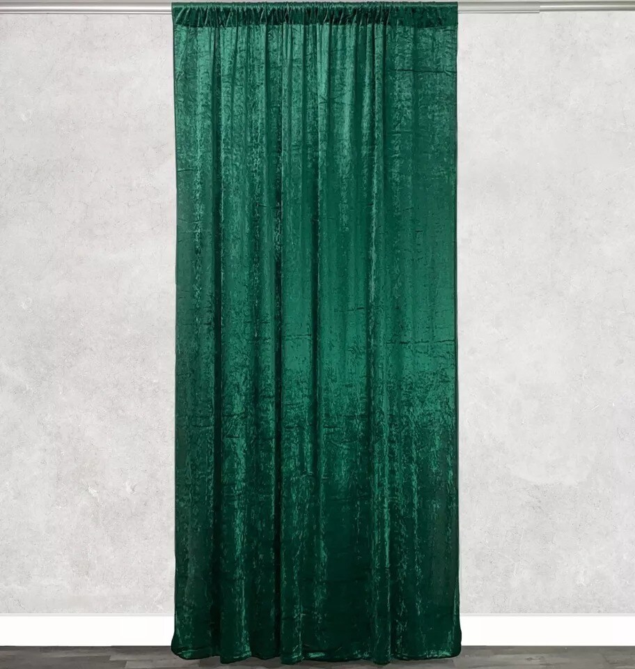 14 ft. x 60 in Velvet Drape with 4 Inch Pocket